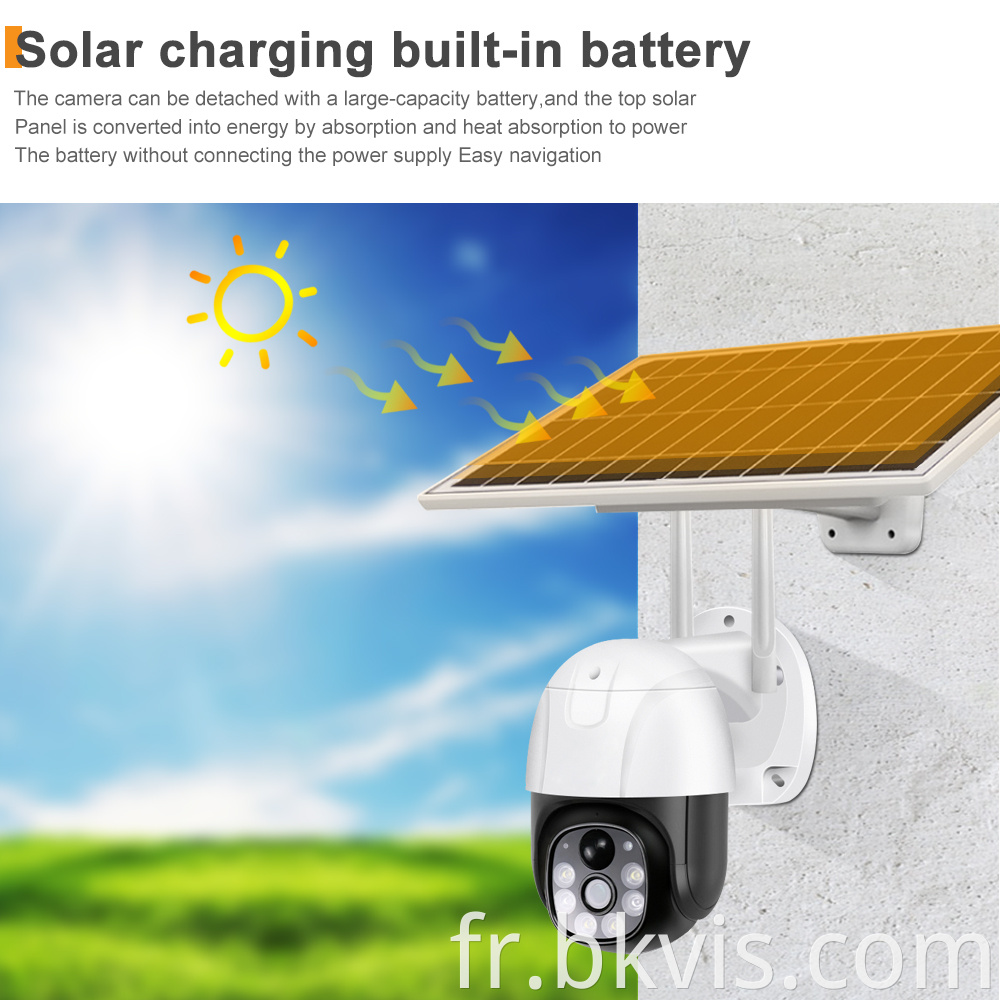 Solar Camera Waterproof Night Outdoor Camera Home Speaker